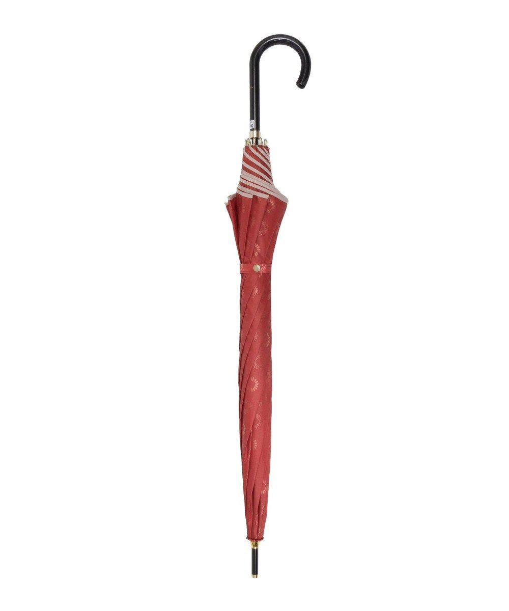 MOONBAT LANVIN en Bleu 長傘 ジャカード×パイピング 