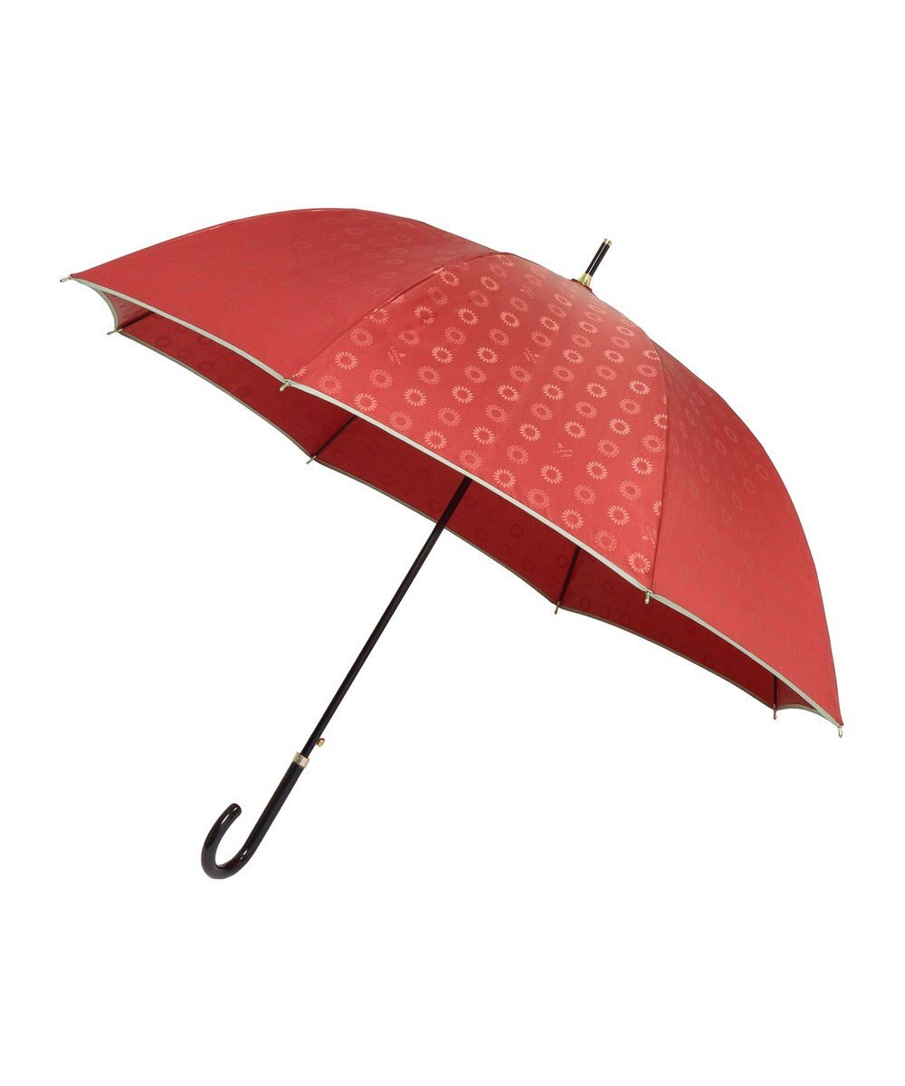 MOONBAT LANVIN en Bleu 長傘 ジャカード×パイピング 