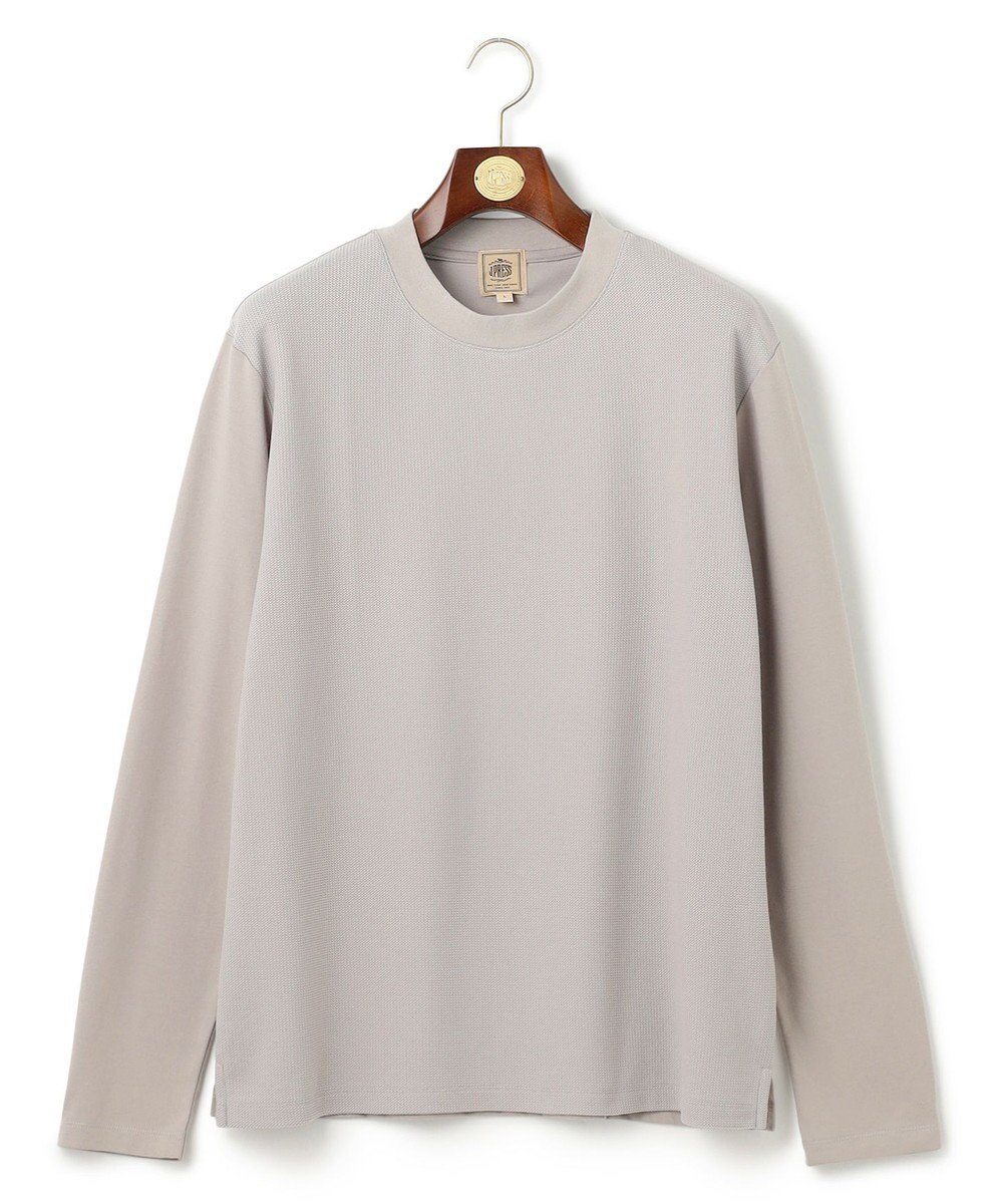 J.PRESS MEN オンでもオフでも品よく快適に【UVカット / 接触冷感 / 吸水速乾】【J.PRESS PREMIUM JERSEY】無地 ロングスリーブTシャツ 