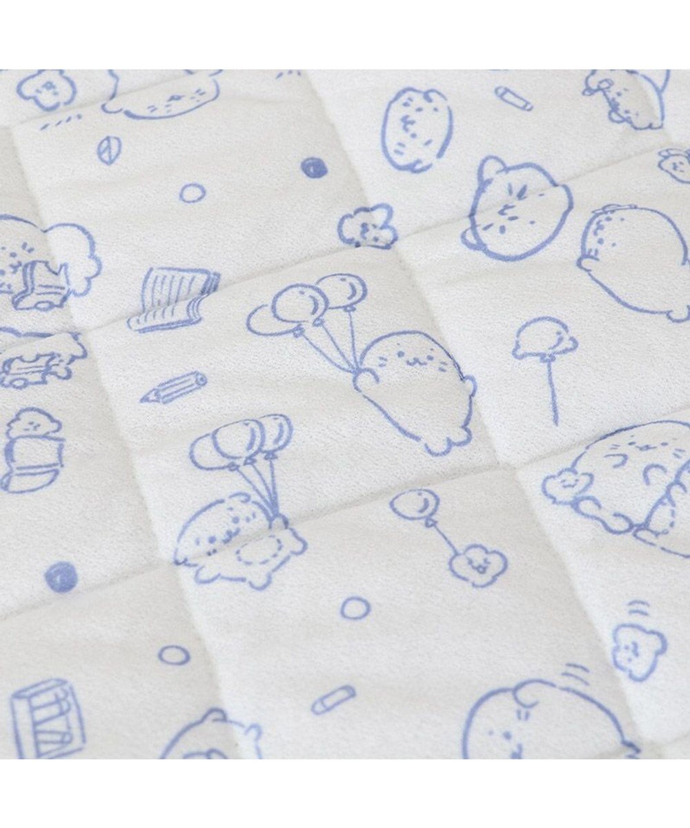 Mother garden しろたん 敷きパッド 100×200cm 《のんびりライフ柄》 シングルシーツ パイル生地 