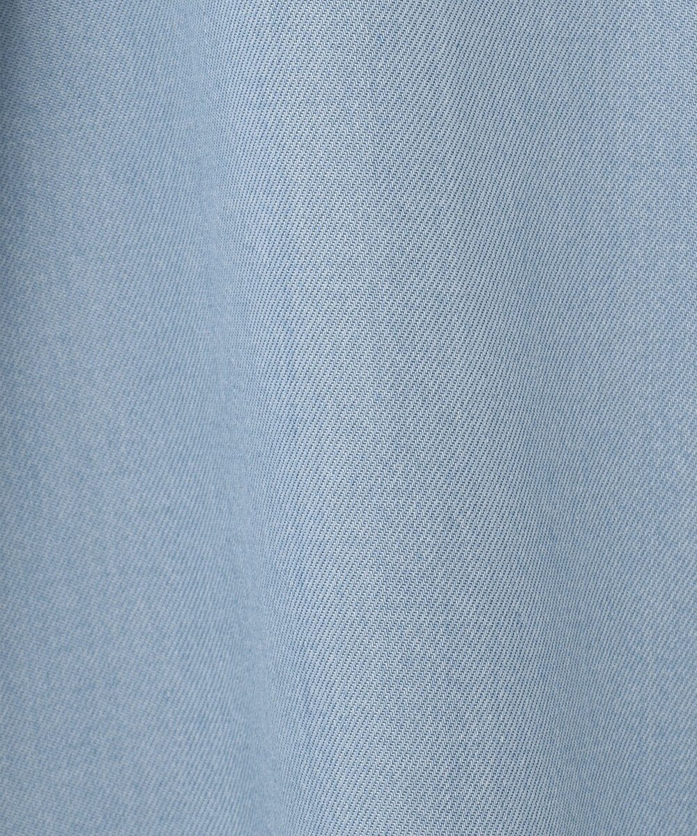 自由区 L 【セット可/洗える】テンセルデニム ロングスカート 