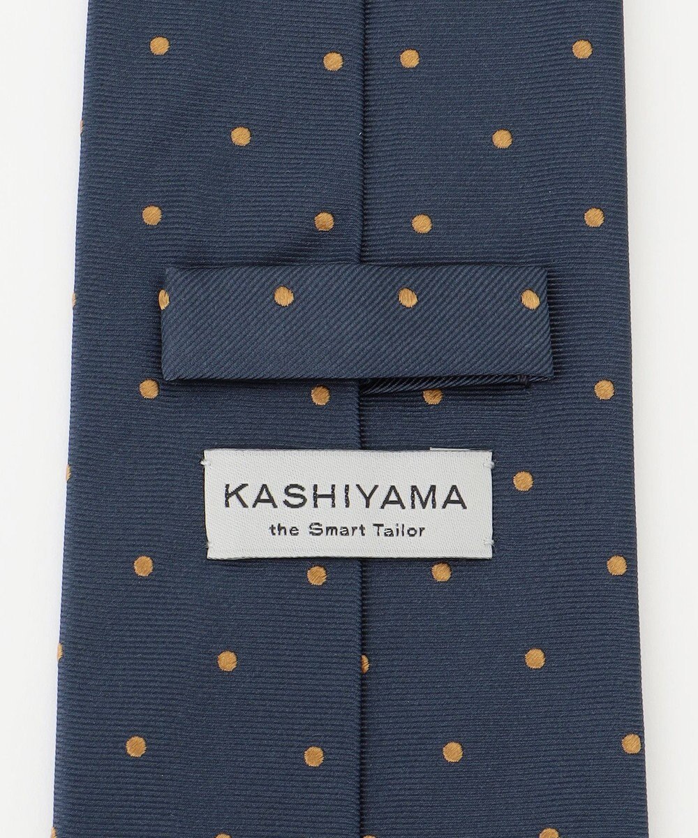 KASHIYAMA KASHIYAMAオリジナル【JAPAN MADE】ドットネクタイ 