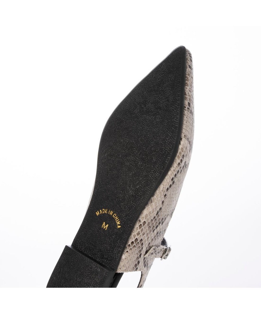 MODE ET JACOMO <noyau>ポインテッドトゥバックベルトパンプス 