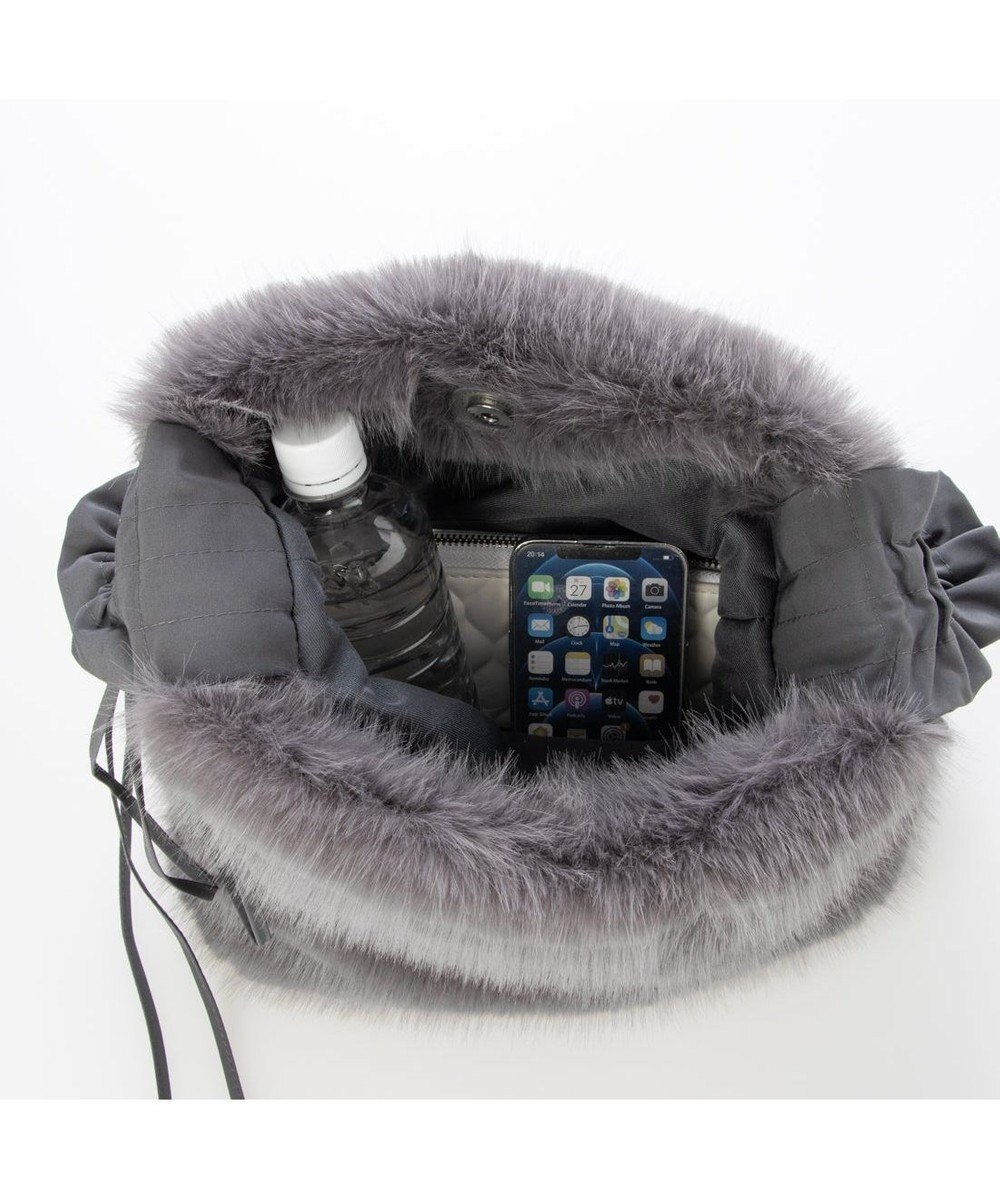 UNBILLION カシュカシュ cachecache / フリルワンハンドルエコファートート 