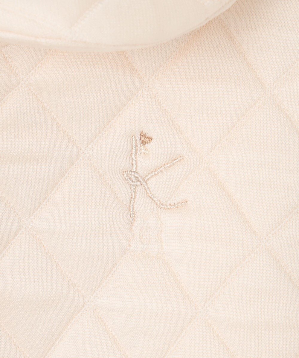 組曲 KIDS 【80-100cm】フラワーキルトジャガード アウター 