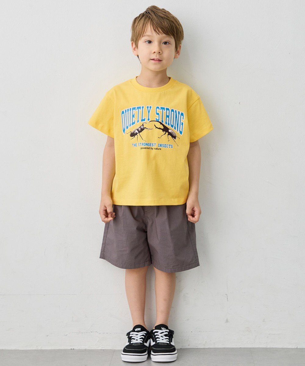 ANY KIDS 【洗濯機可能】昆虫プリント 半袖Tシャツ 