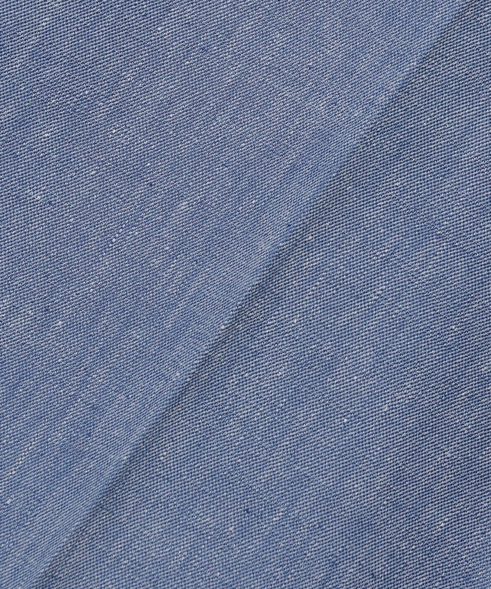 JOSEPH ABBOUD 【キングサイズ・ウエストも伸びる/清涼/ストレッチ】ストレッチリネンシャンブレーパンツ 