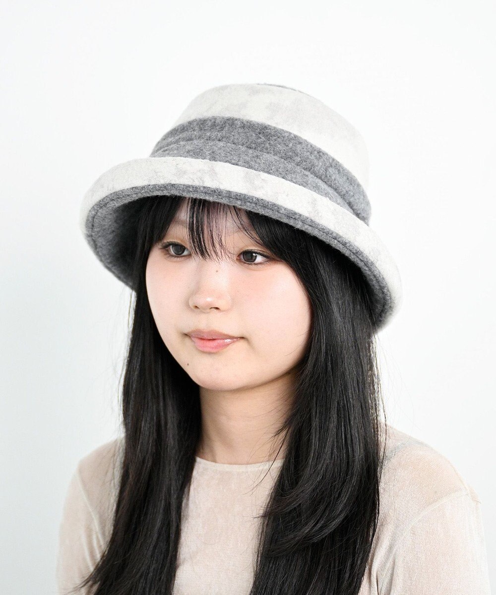ATRENA 【ふわもこ】エアリーエッジアップ ハット 