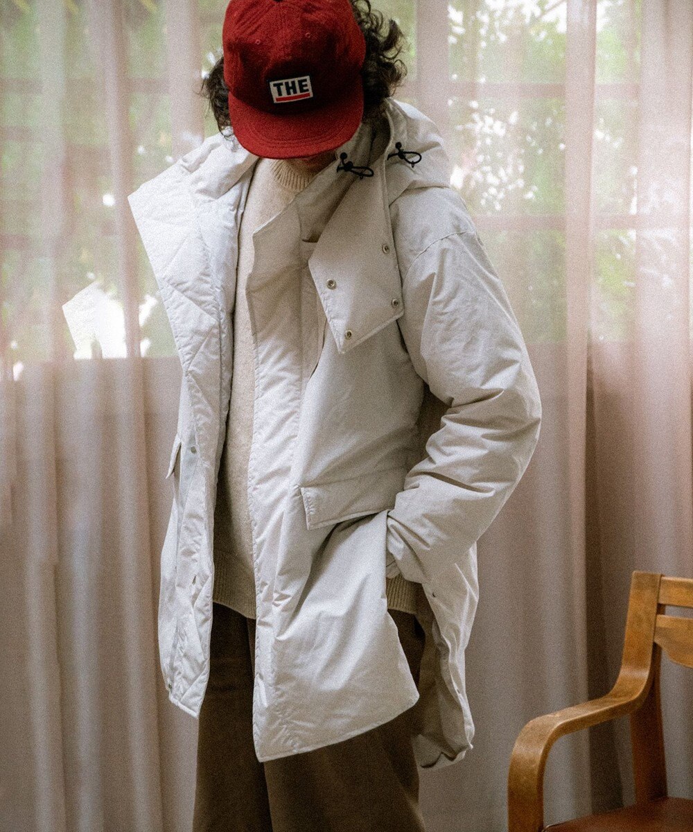 KWD 【日本製/高品質ダウン】DOWN MONSTER JACKETグリーンダウン ダウンモンスタージャケット 