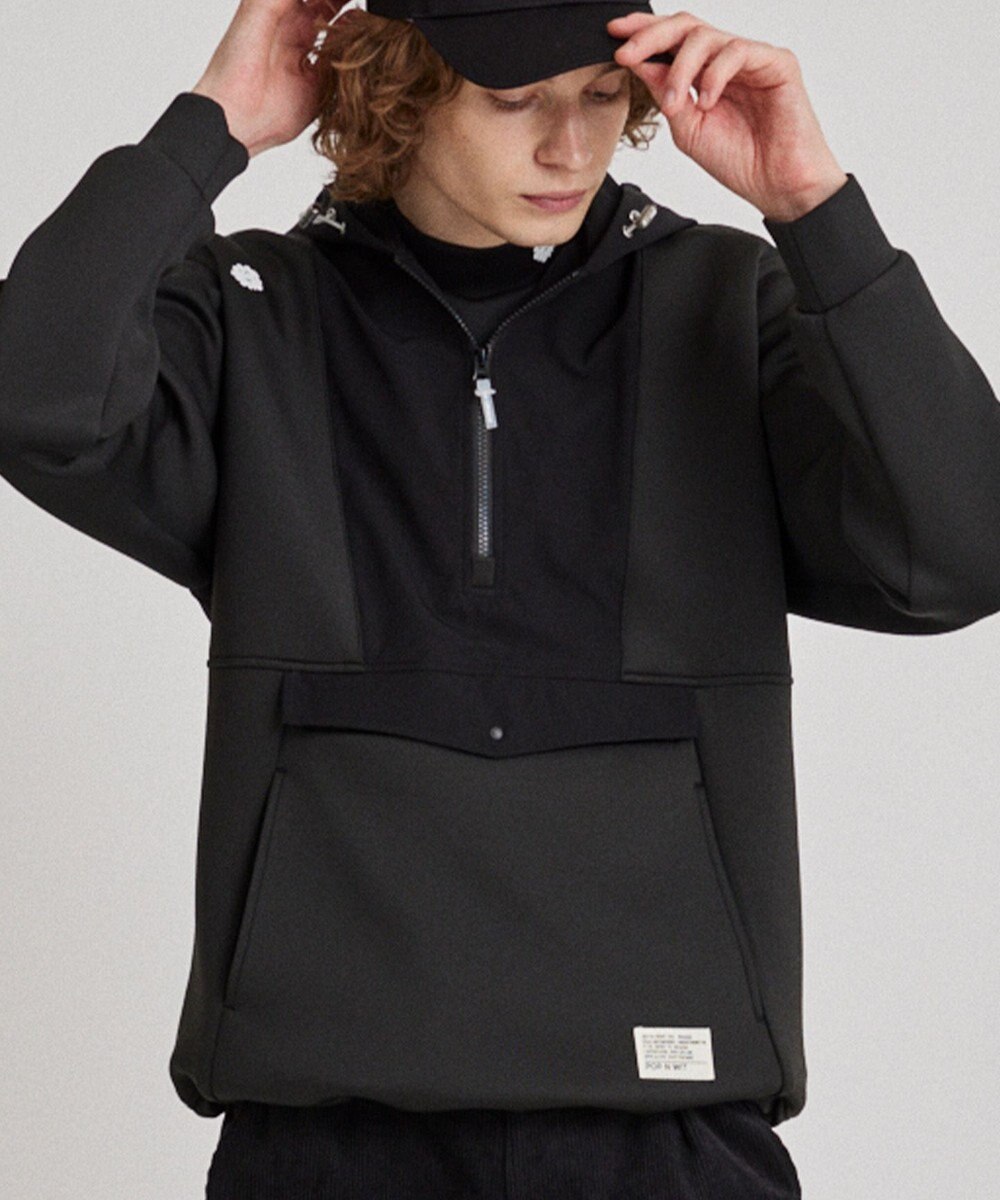 PW CIRCULUS 【MEN】NEW ダンボール デタッチャブルフーディー 