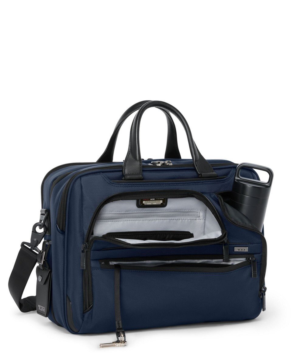 TUMI TUMI ALPHA（アルファ） ミディアム・15インチ・エクスパンダブル・ブリーフケース 