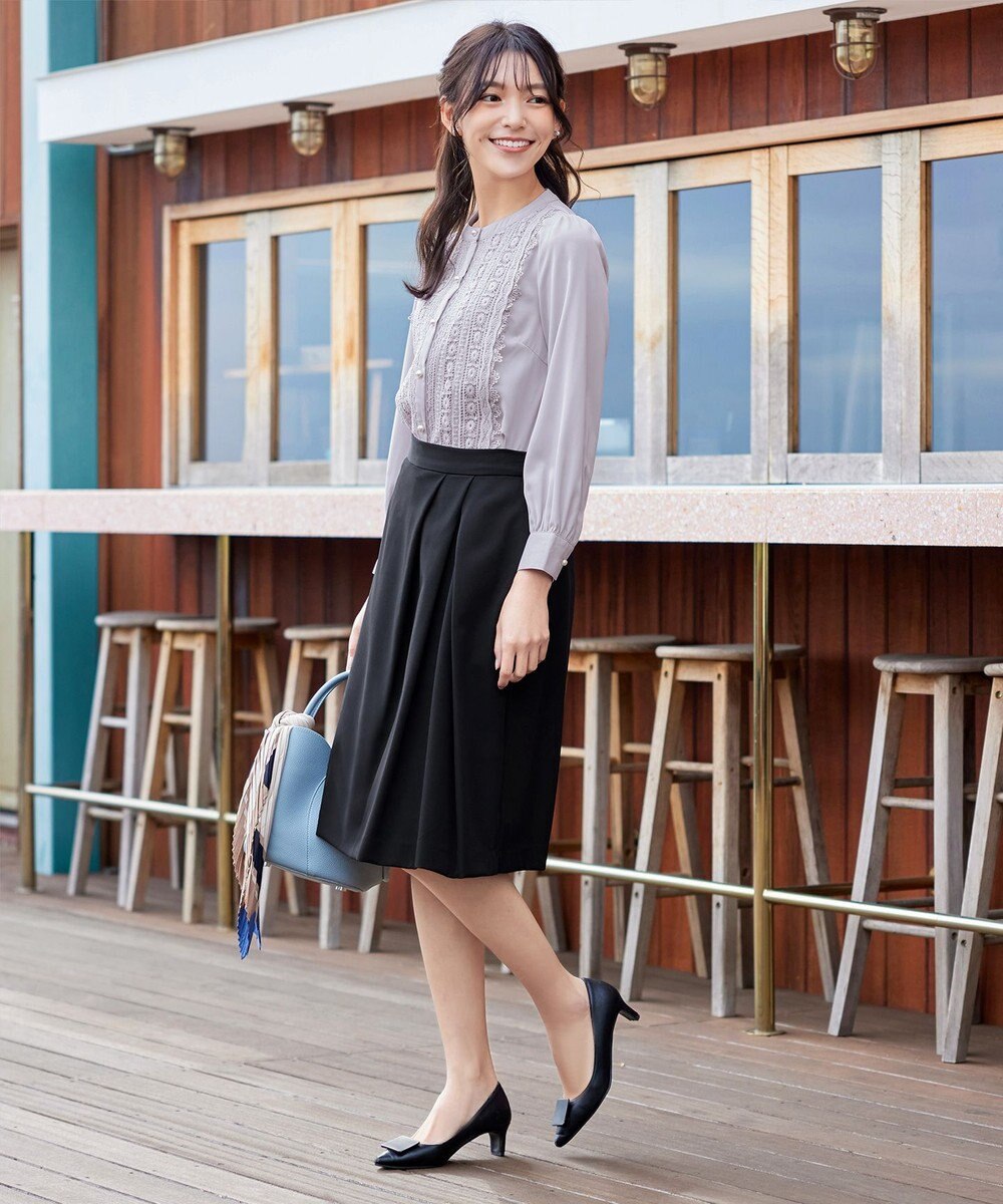 Tiaclasse L 【新色追加】レースブラウス 