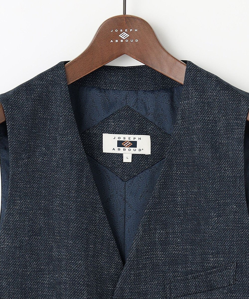 JOSEPH ABBOUD 【多機能/ストレッチ】ツィーディージャージーベスト 