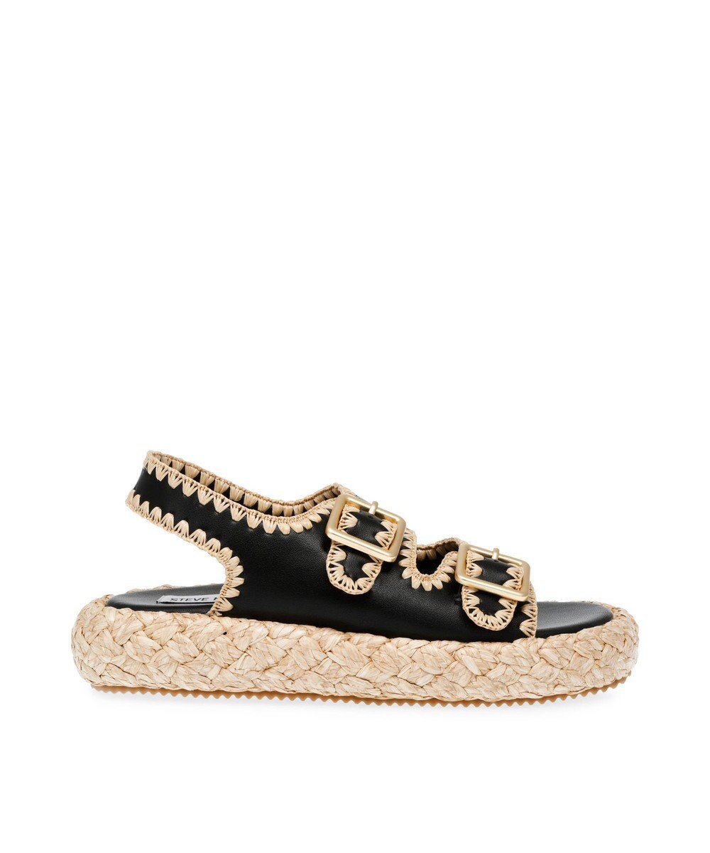 STEVE MADDEN PORTOFINO 厚底ダブルベルトサンダル 