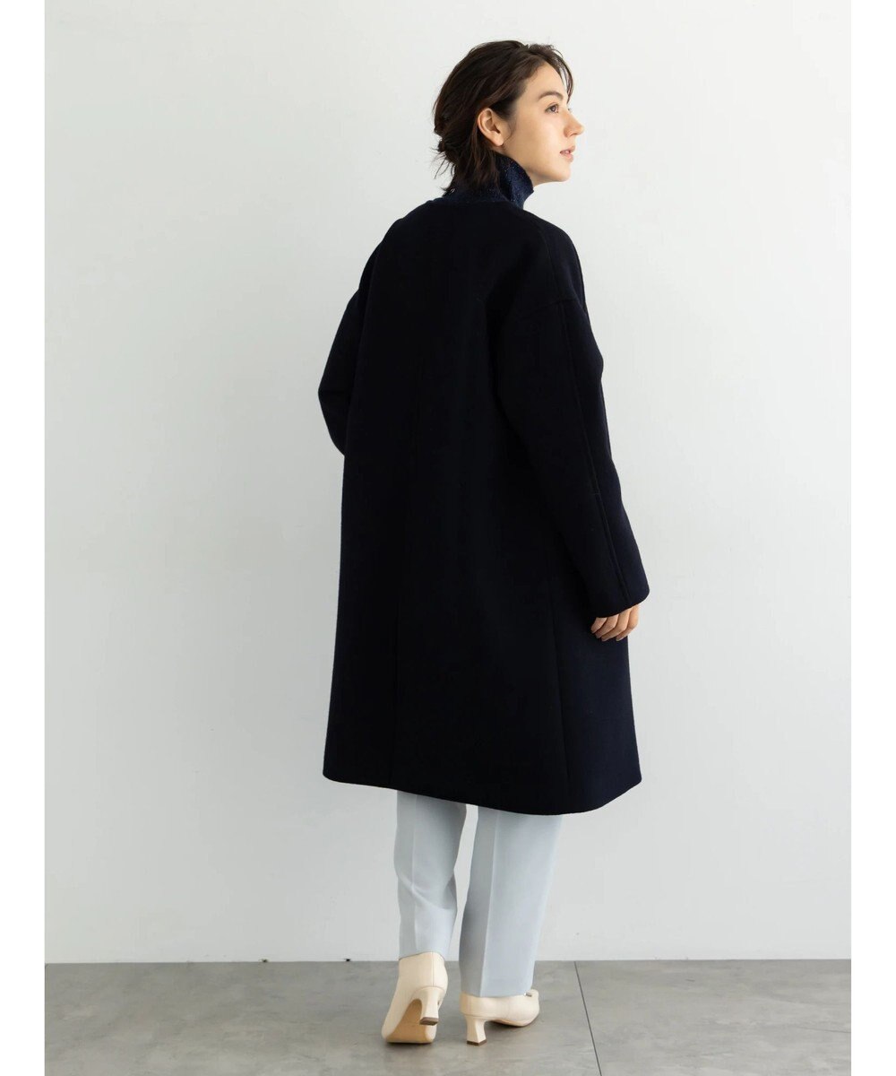Te chichi ウールメルトンノーカラーロングコート《2025winter catalog item》 