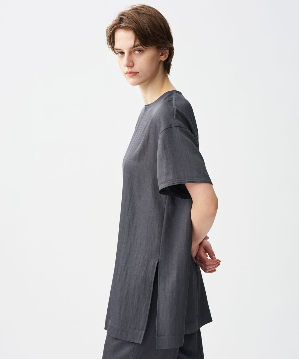 uncrave ドレープツイル Tブラウス 