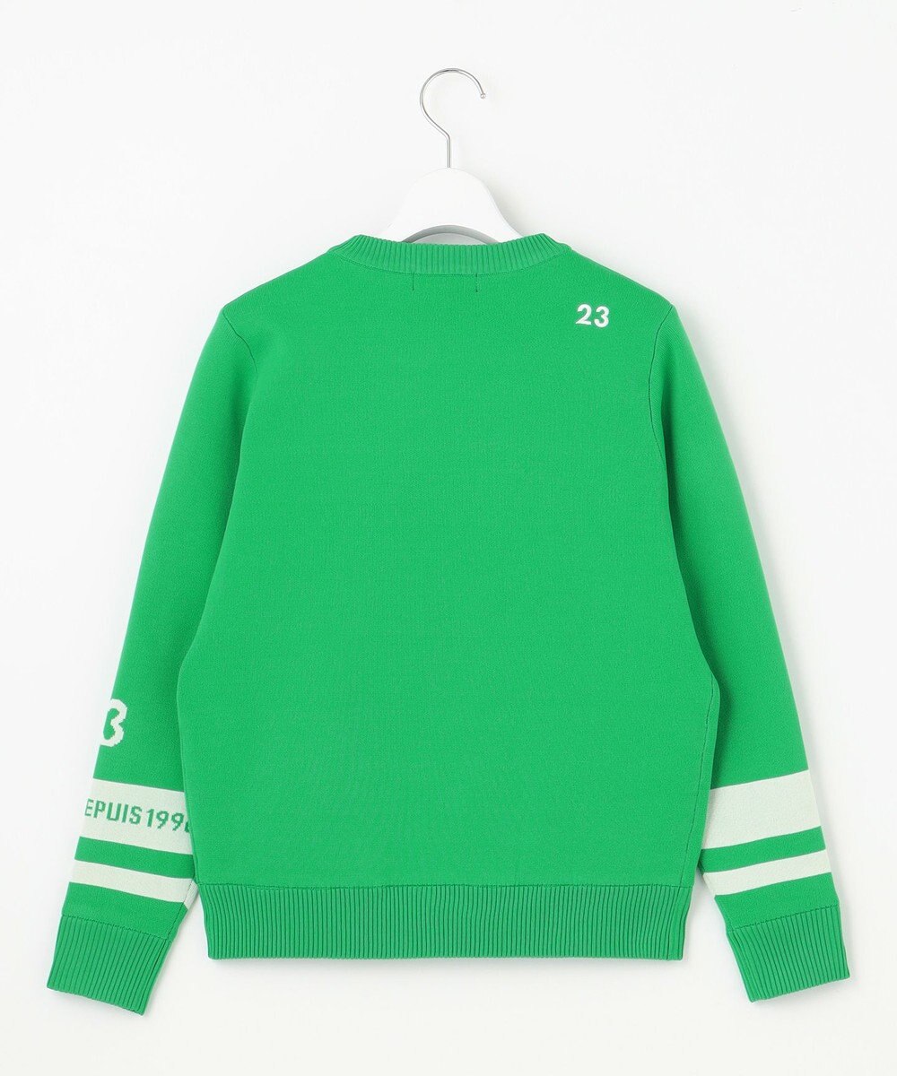 23区GOLF 【WOMEN】【ウォッシャブル】グラフィックダブルジャガードニット 