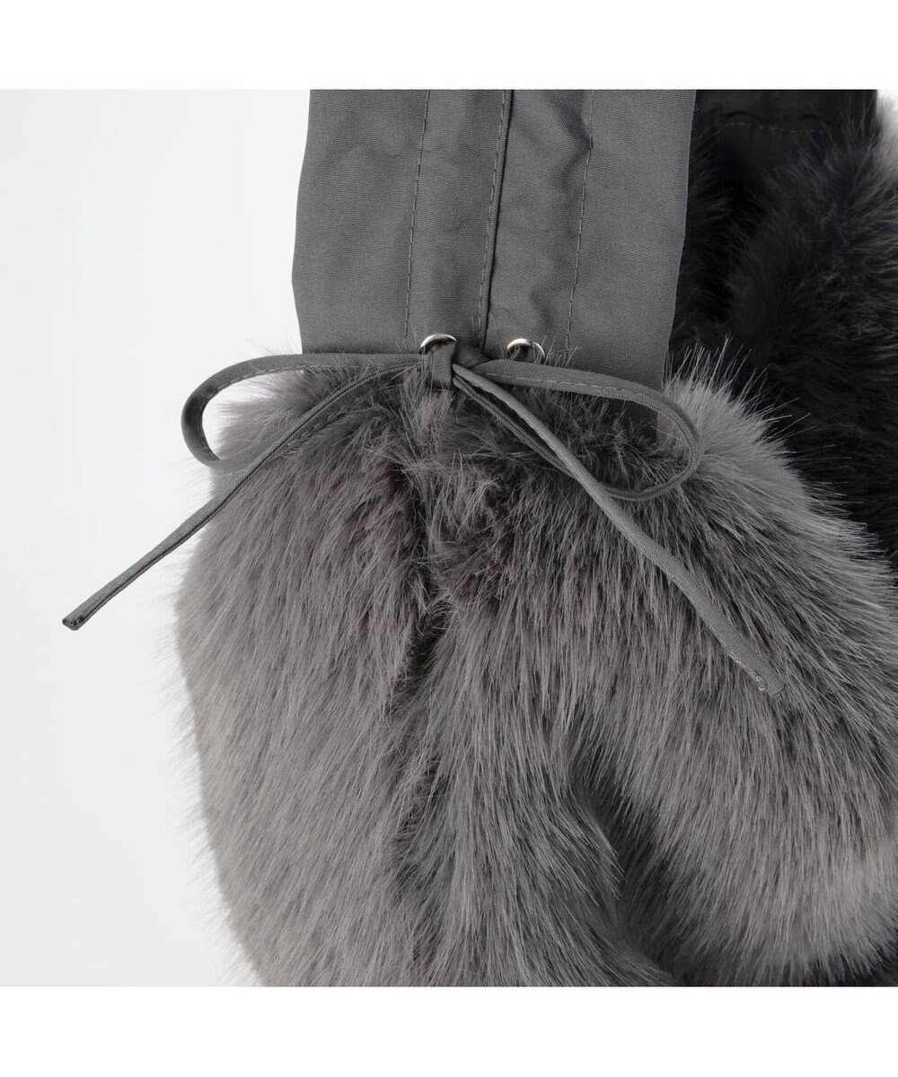 UNBILLION カシュカシュ cachecache / フリルワンハンドルエコファートート 