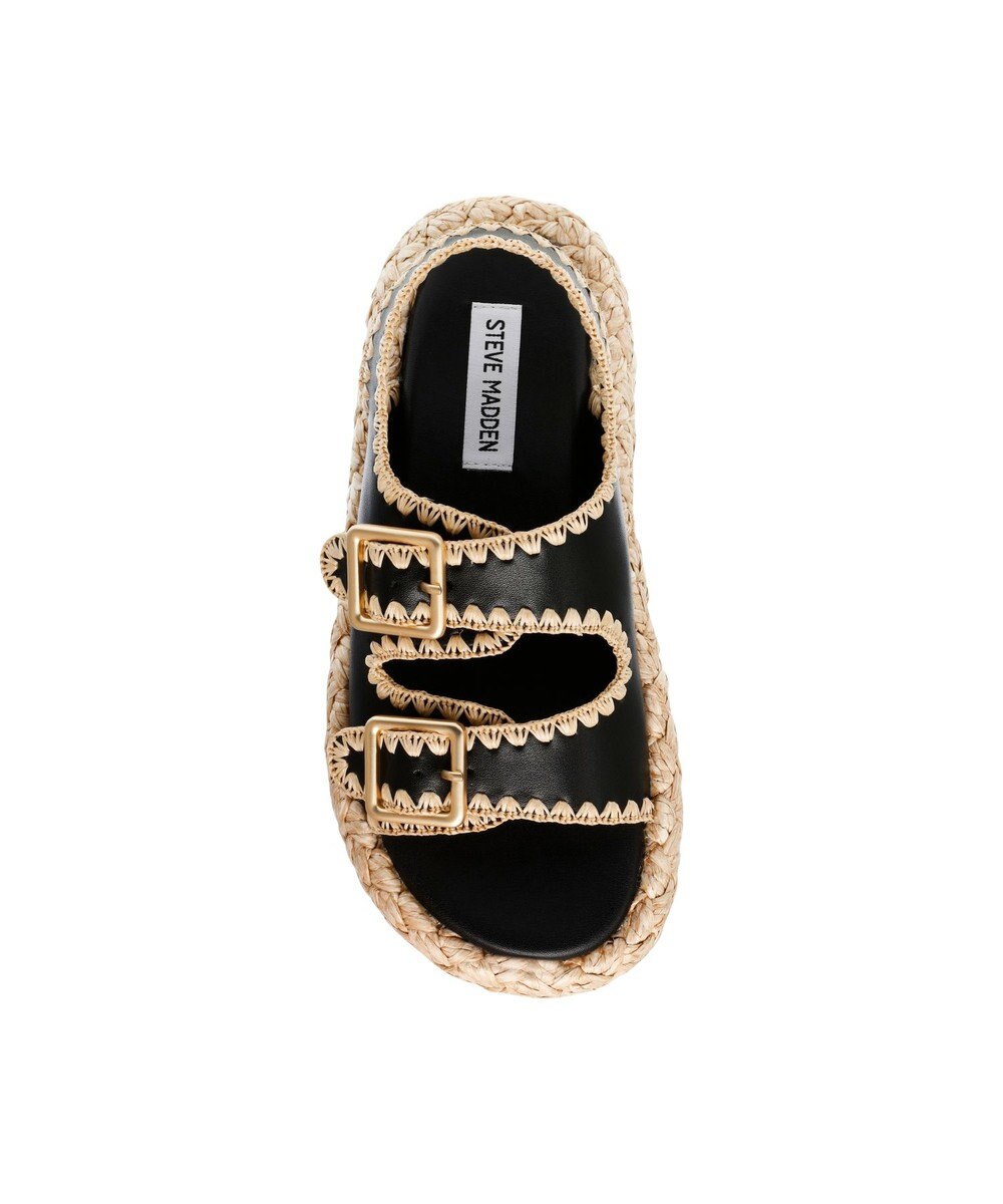 STEVE MADDEN PORTOFINO 厚底ダブルベルトサンダル 