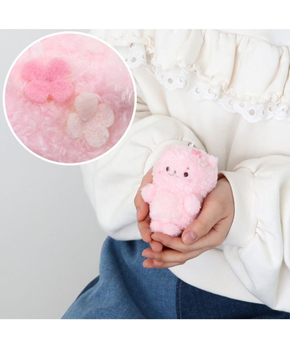 Mother garden しろたん もふもふ お座り マスコットキーホルダー 【単品】 