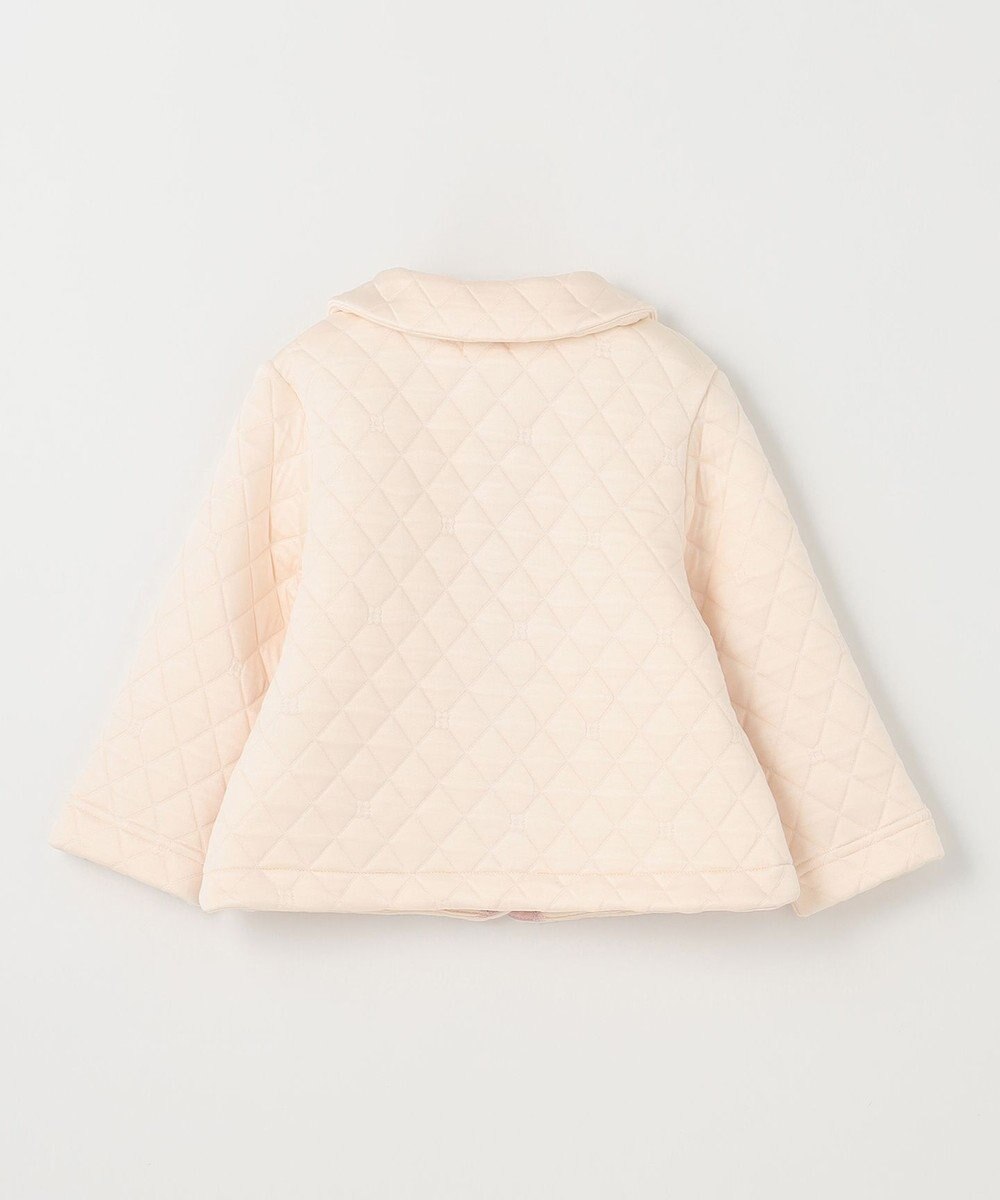 組曲 KIDS 【80-100cm】フラワーキルトジャガード アウター 