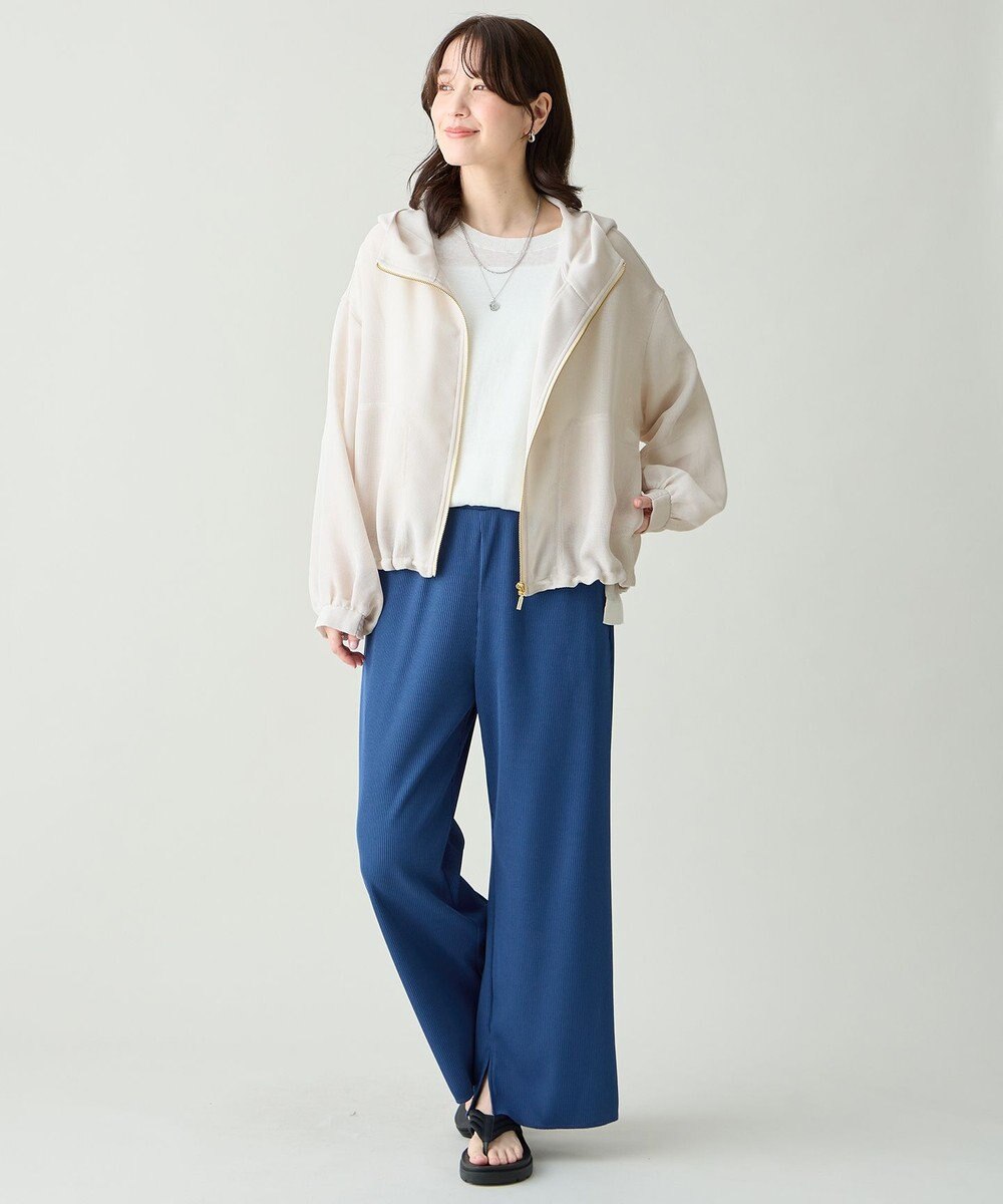 ANY L メッシュブルゾン 