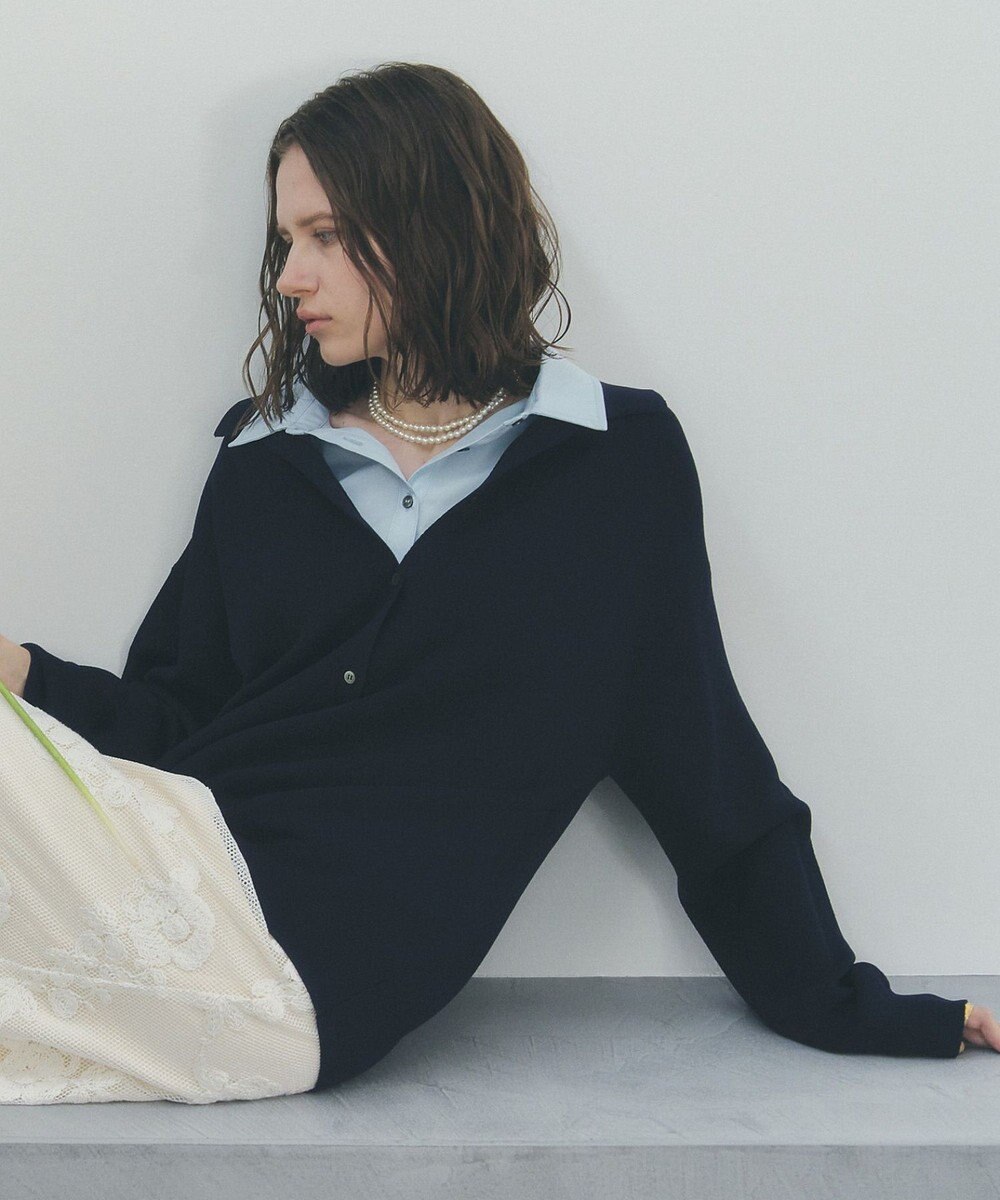 YECCA VECCA パールフックネックレス 