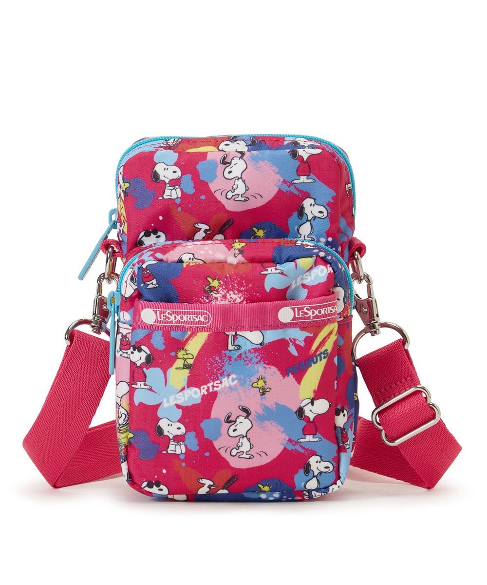 LeSportsac MINI PHONE BAG/ピーナッツプレイタイム 