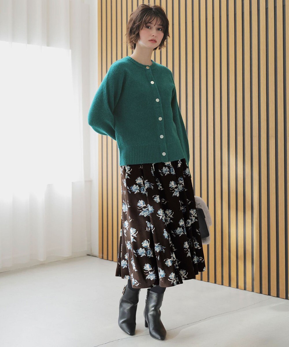 ANY SIS フラワータック スカート 