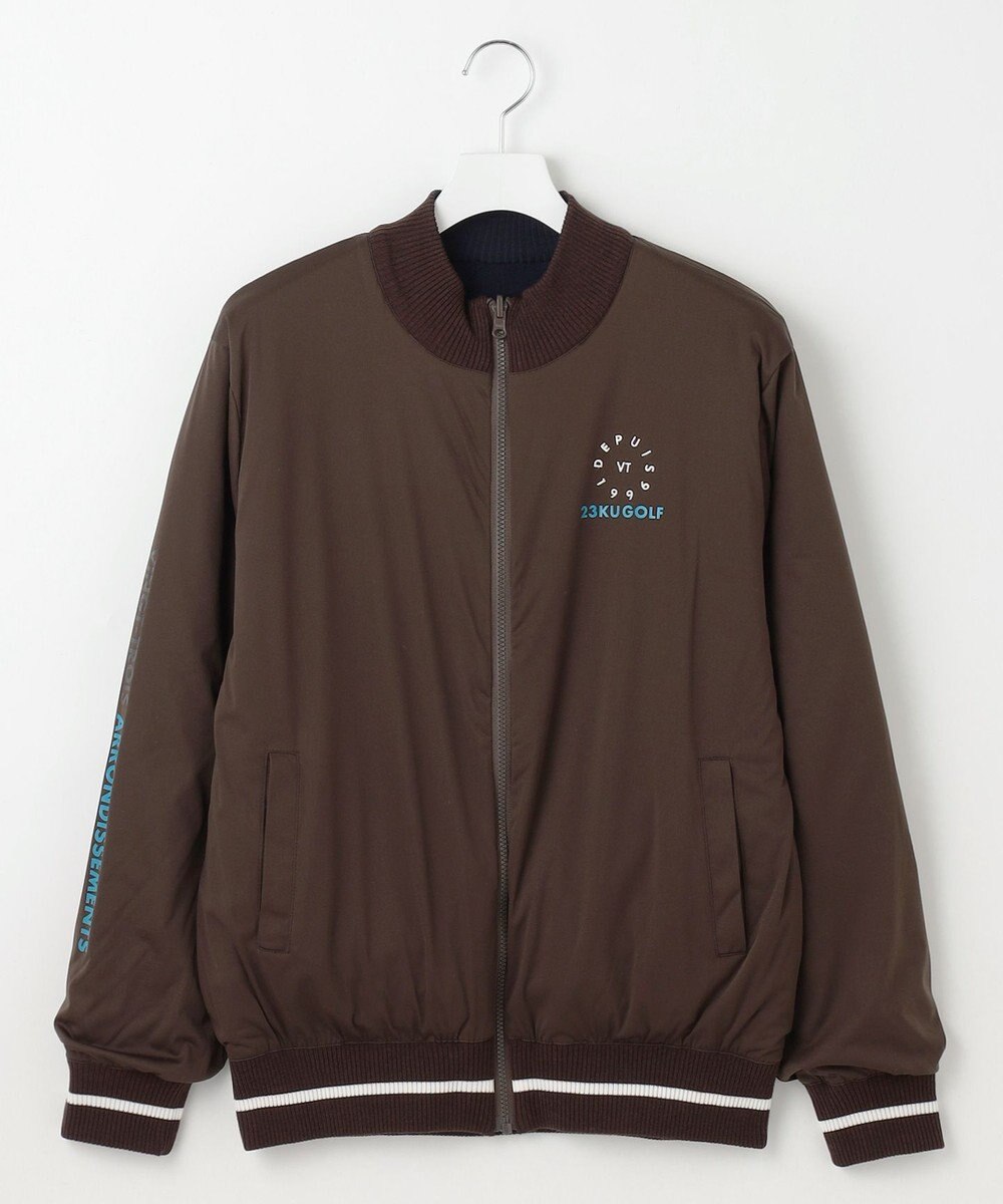 23区GOLF 【MEN】リバーシブルニットブルゾン 