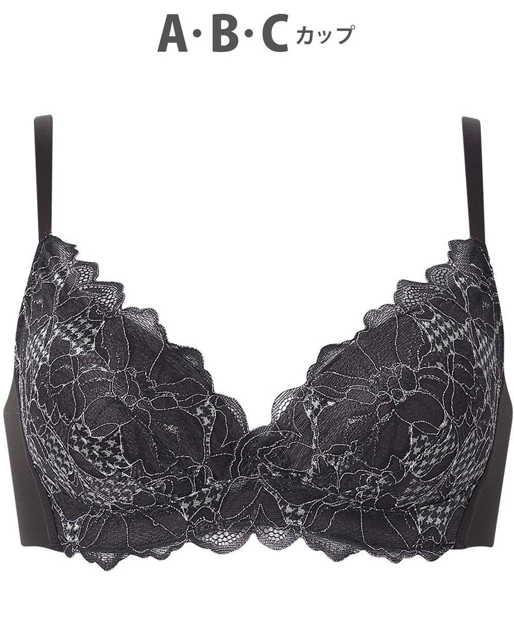 WACOAL ノンワイヤーブラ 【SUHADA ONE】 谷間メイク ふっくらデコルテ 脇すっきりシルエット レディース BXB411 /ワコール 