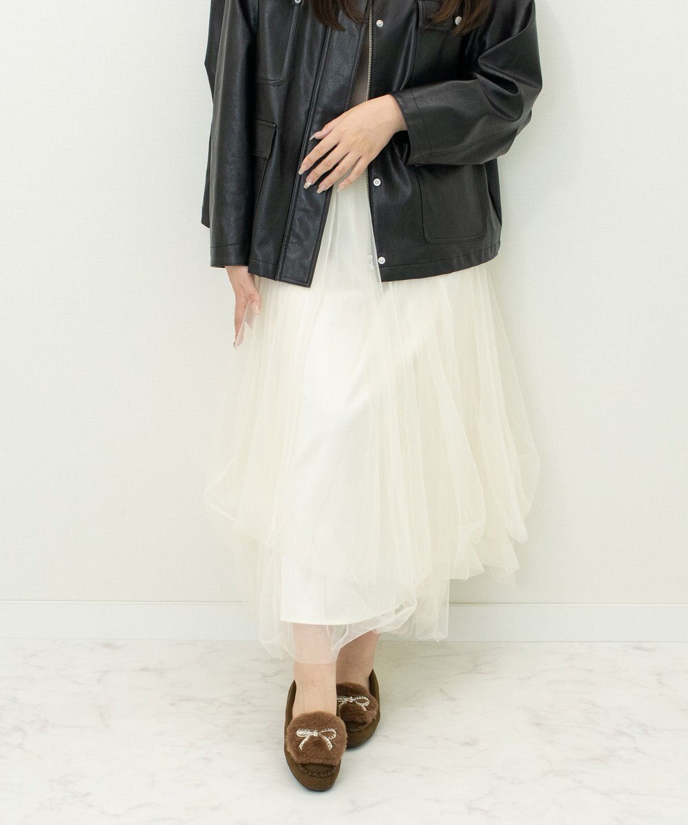 Bridget Birkin 【Bridget Birkin】キラキラリボンムートンシューズ 