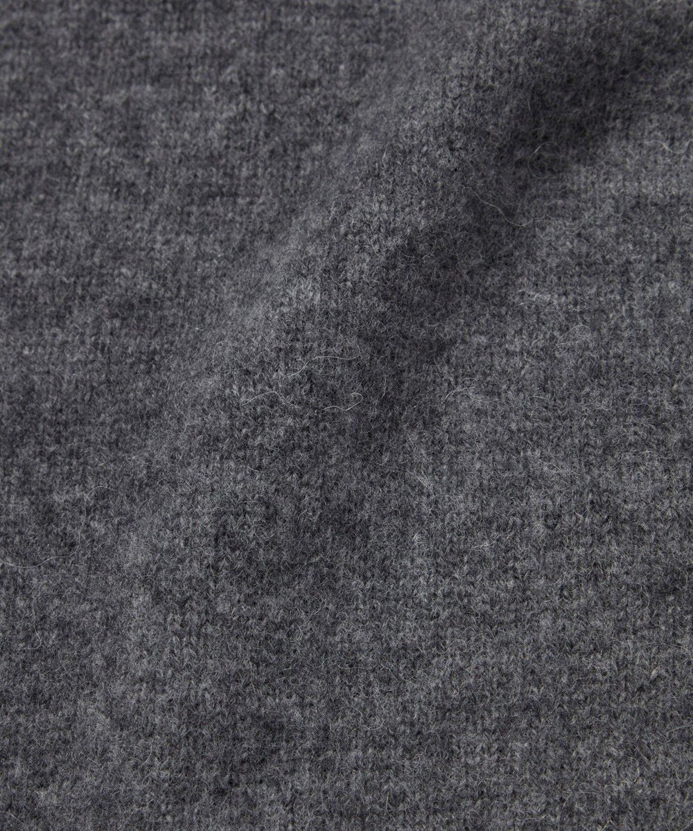 TOQUE 〈大草直子さんアドバイザー〉ベビーアルパカ×ウール縮絨ニットカーディガン 