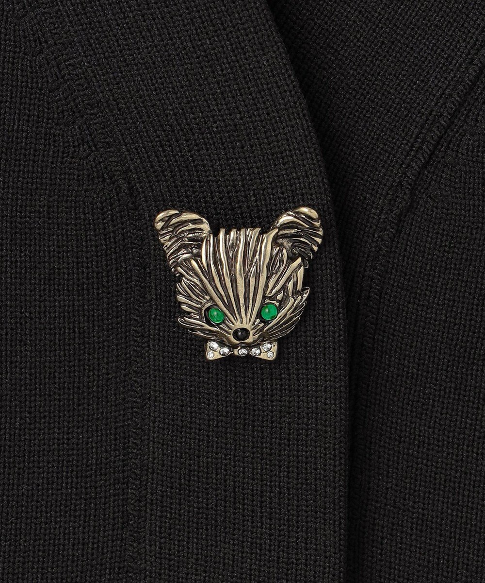 組曲 S 【組曲×setsuko sagittaire】kinakoスポンディッシュ ニットジャケット 