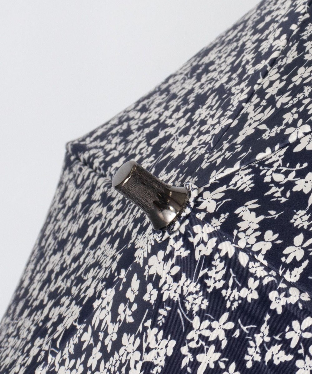 AURORA Blao（ブラオ）小花柄プリントプチ折り晴雨兼用傘（トップフラット折傘）日傘 