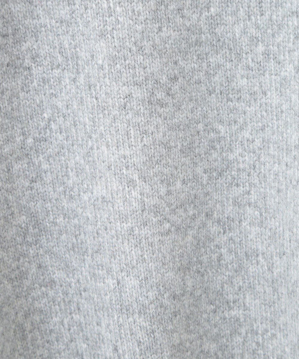 CRAFT STANDARD BOUTIQUE 編み違い斜めスリットニットチュニック 