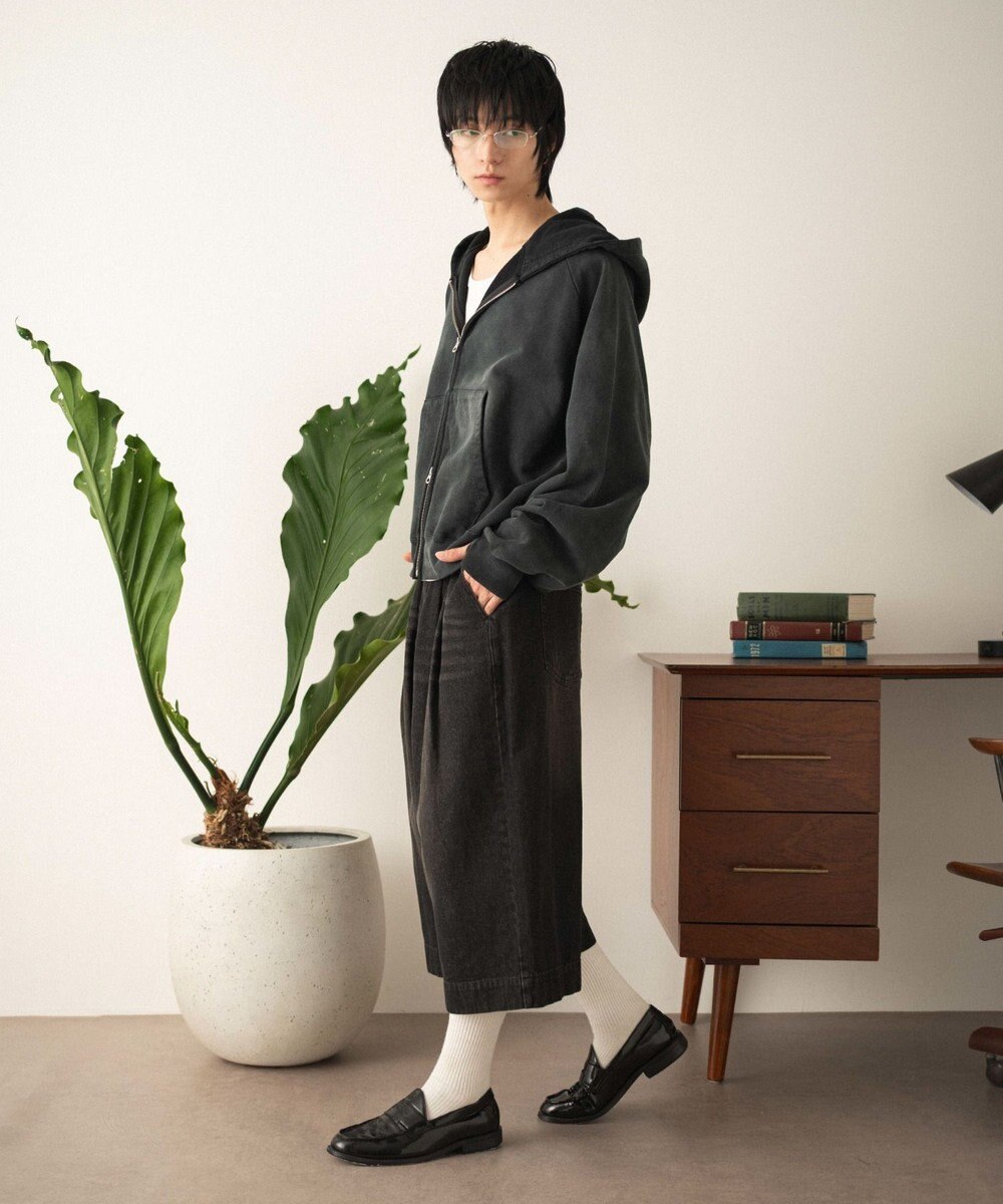 WEGO ショートZIPパーカー 