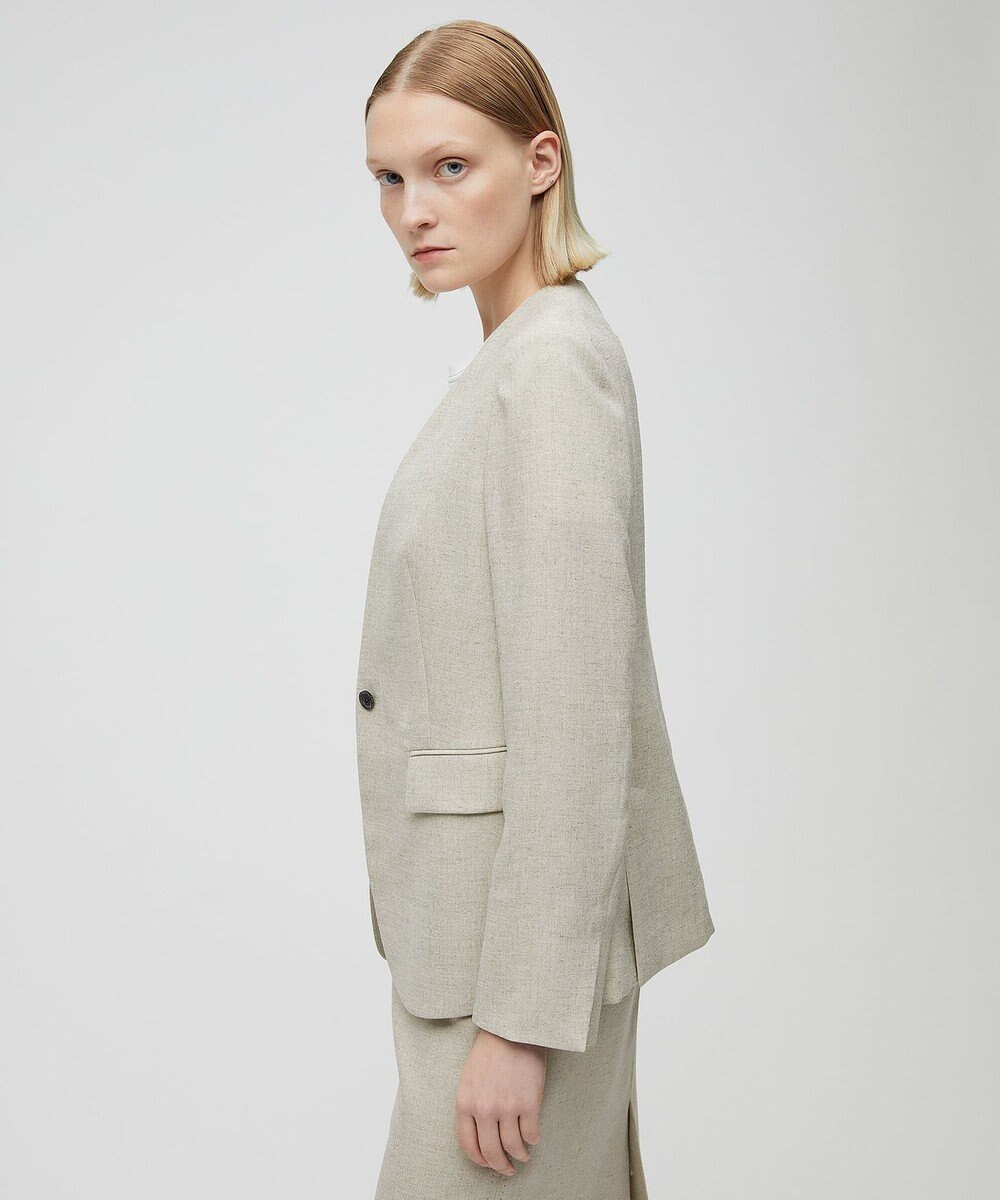 BEIGE， CAROLE / ノーカラージャケット 