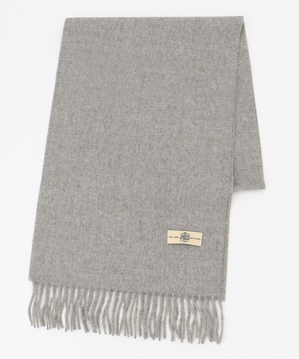 J.PRESS MEN 無染色ソリッド マフラー 