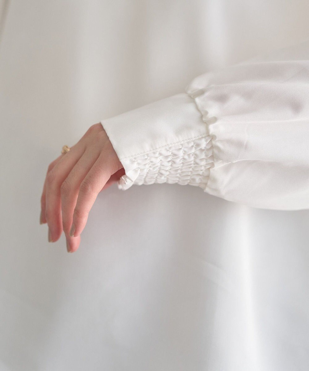 YECCA VECCA 【2点SET】ブラウスセットプリーツMIXジャンスカ 