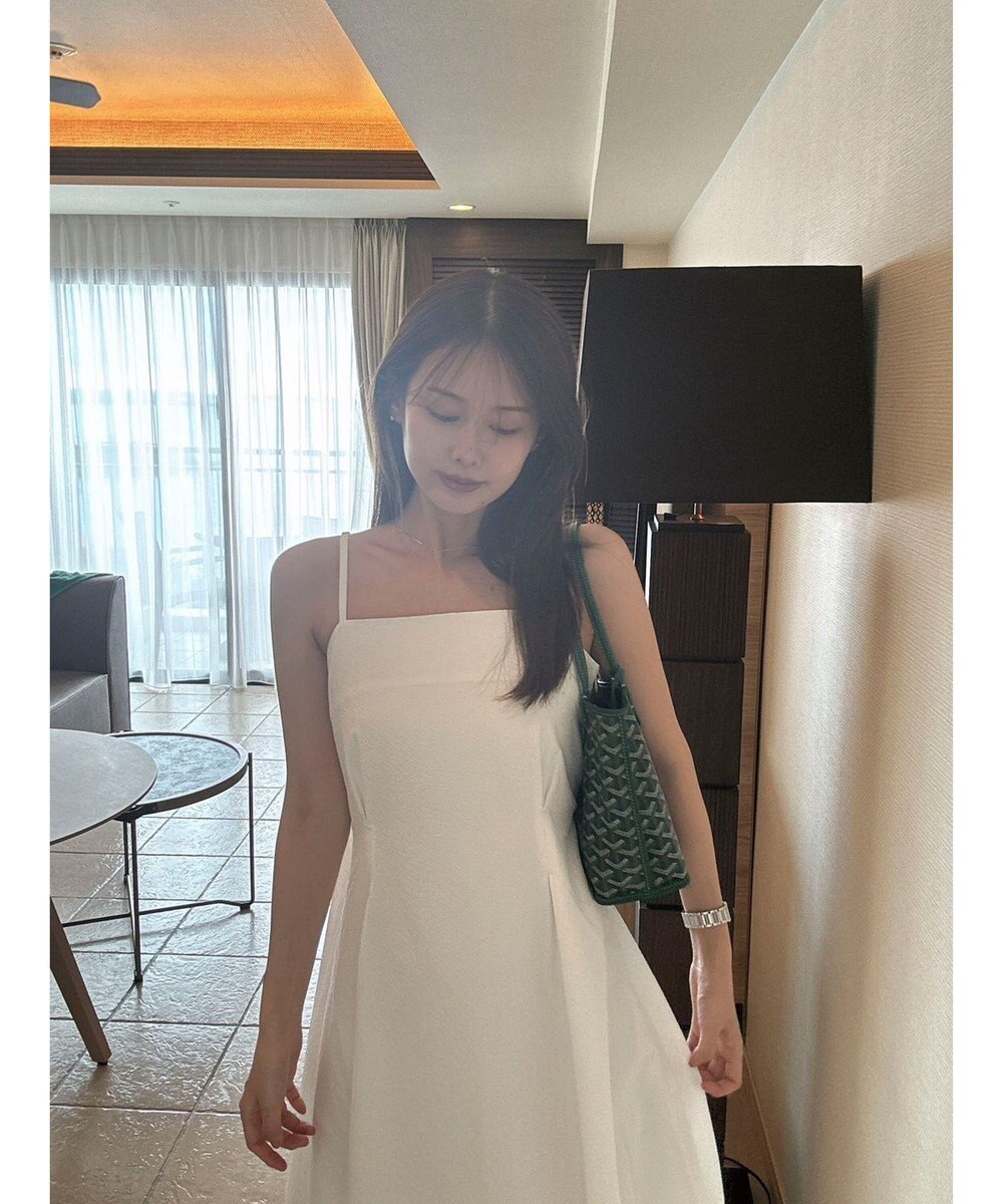 Green Parks バックデザインキャミワンピース 