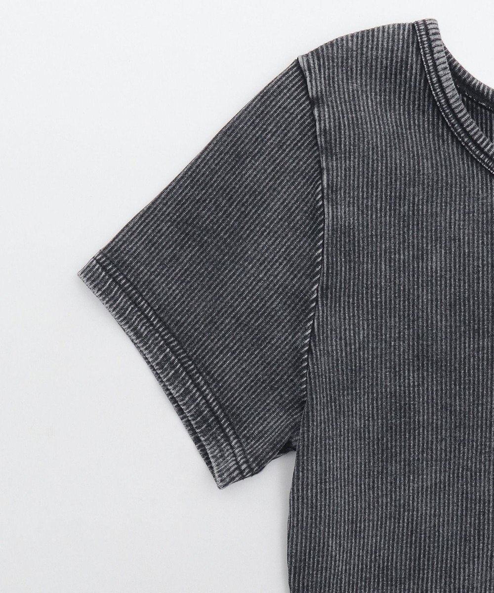 WEGO ヴィンテージウォッシュコンパクトリブT 