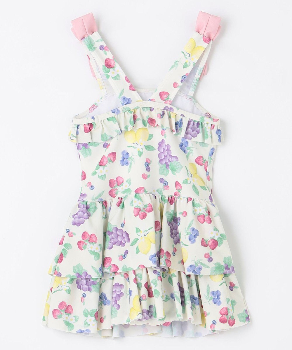 ANY KIDS 総柄 フリル ワンピース 水着 