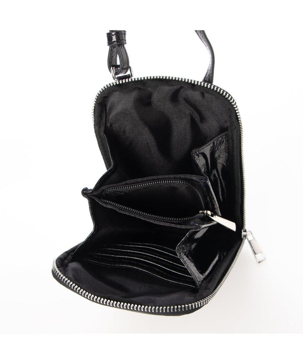 UNBILLION cachecache メタリックマルチミニショルダー 