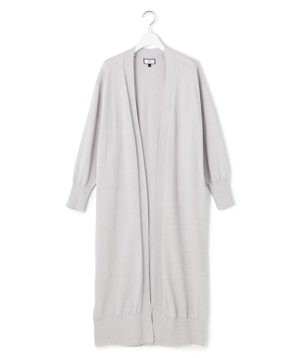 J.PRESS YORK STREET 【WOMEN】シアーロングカーディガン 