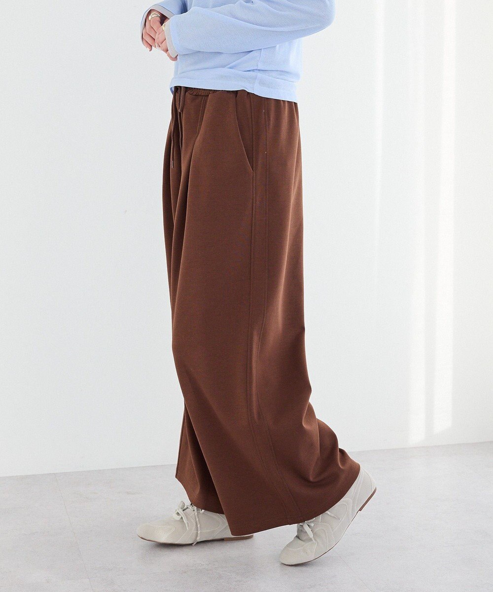 CRAFT STANDARD BOUTIQUE ダンボールニットタックパンツ 