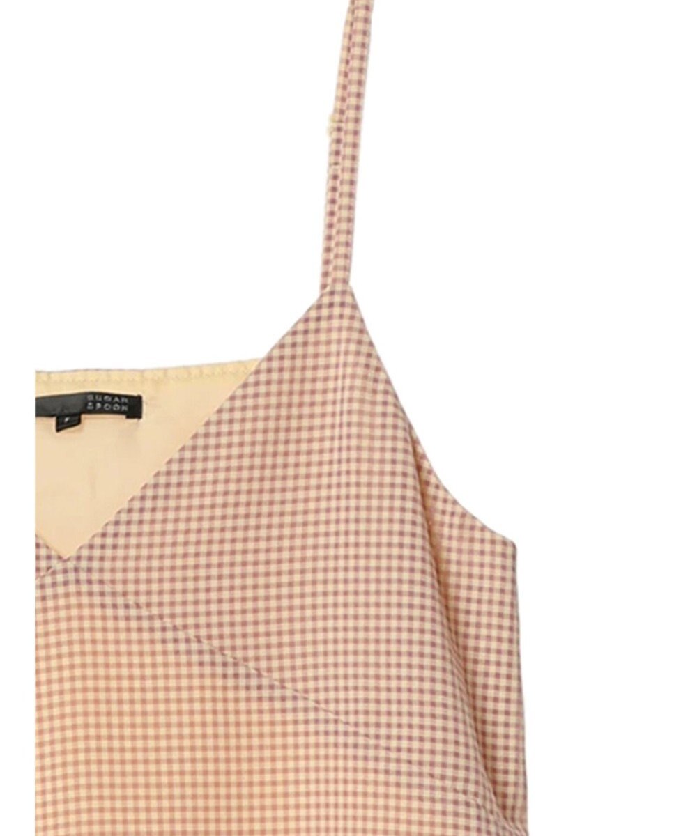 Green Parks ・ＳＵＧＡＲ　ＳＰＯＯＮ　サッカーギンガムキャミワンピ 