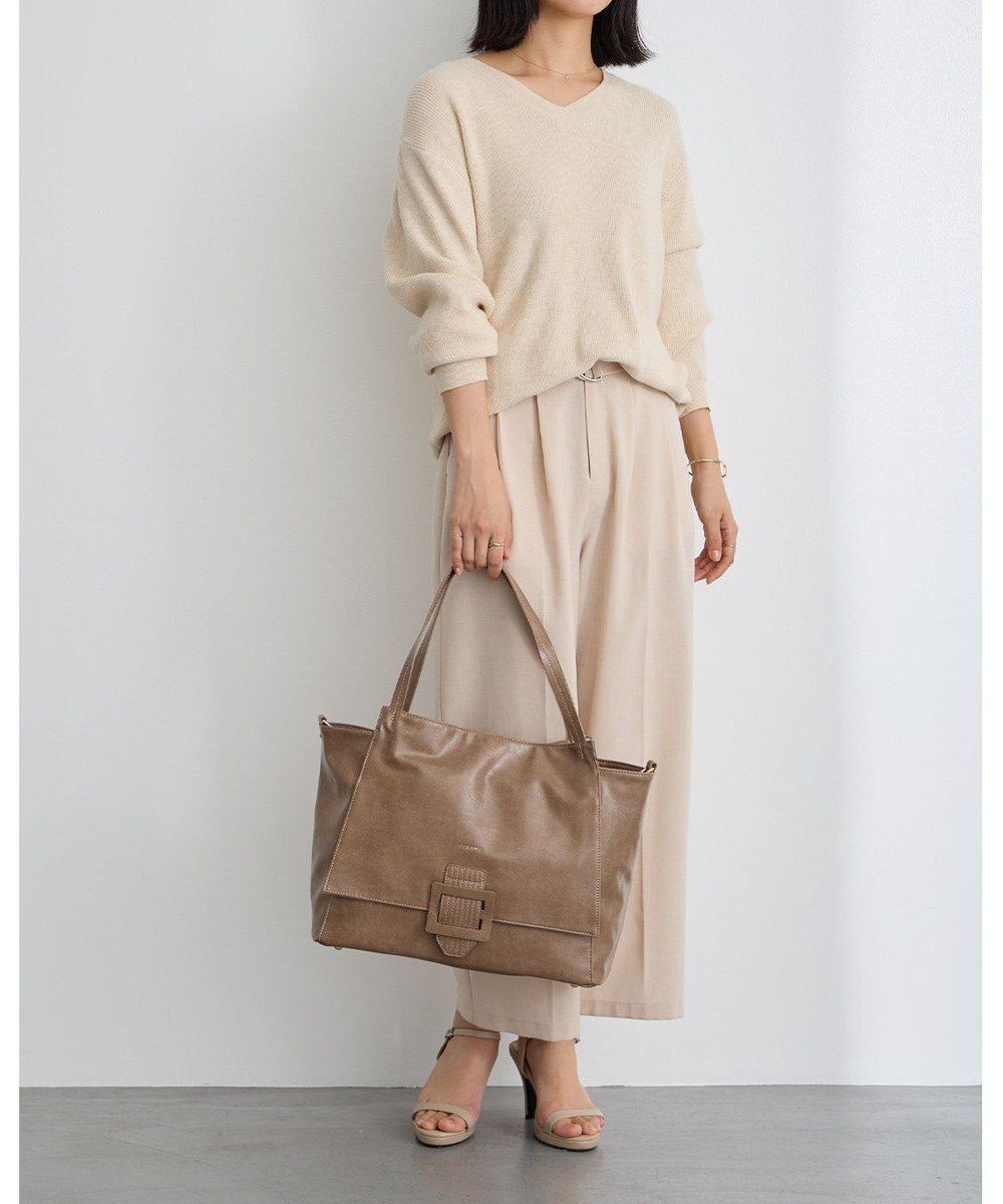 MioFIRANO バックル付きトートバッグ＆ショルダーバッグセット 2WAY A4サイズ対応　FIRANO フィラノ 