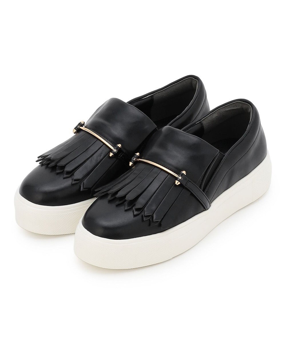 TOCCA 【晴雨兼用】FRINGE SLIPON RAIN SNEAKERS スニーカー 