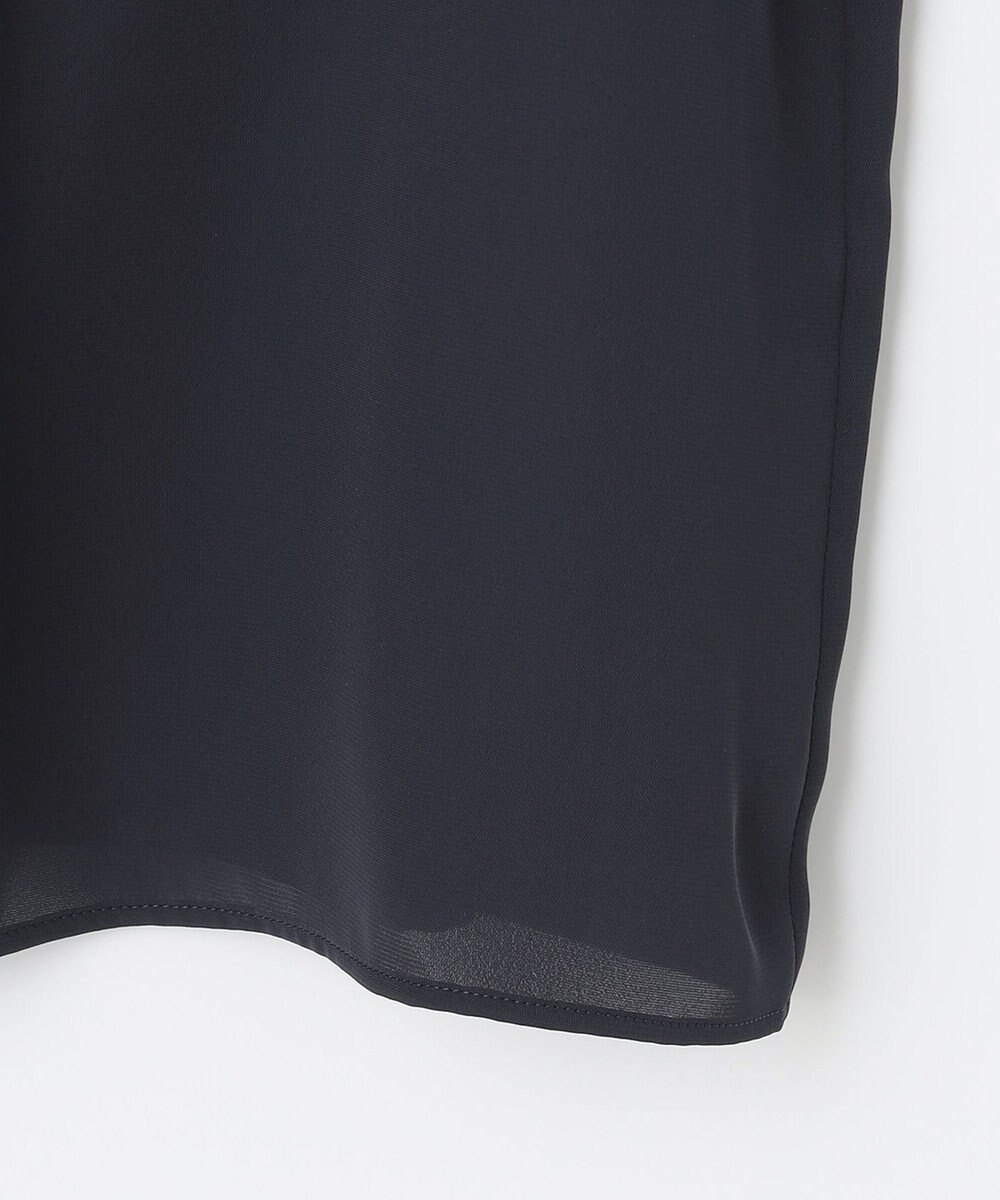 23区 L 【洗える】シルキーデシン パールモチーフ カットソー 